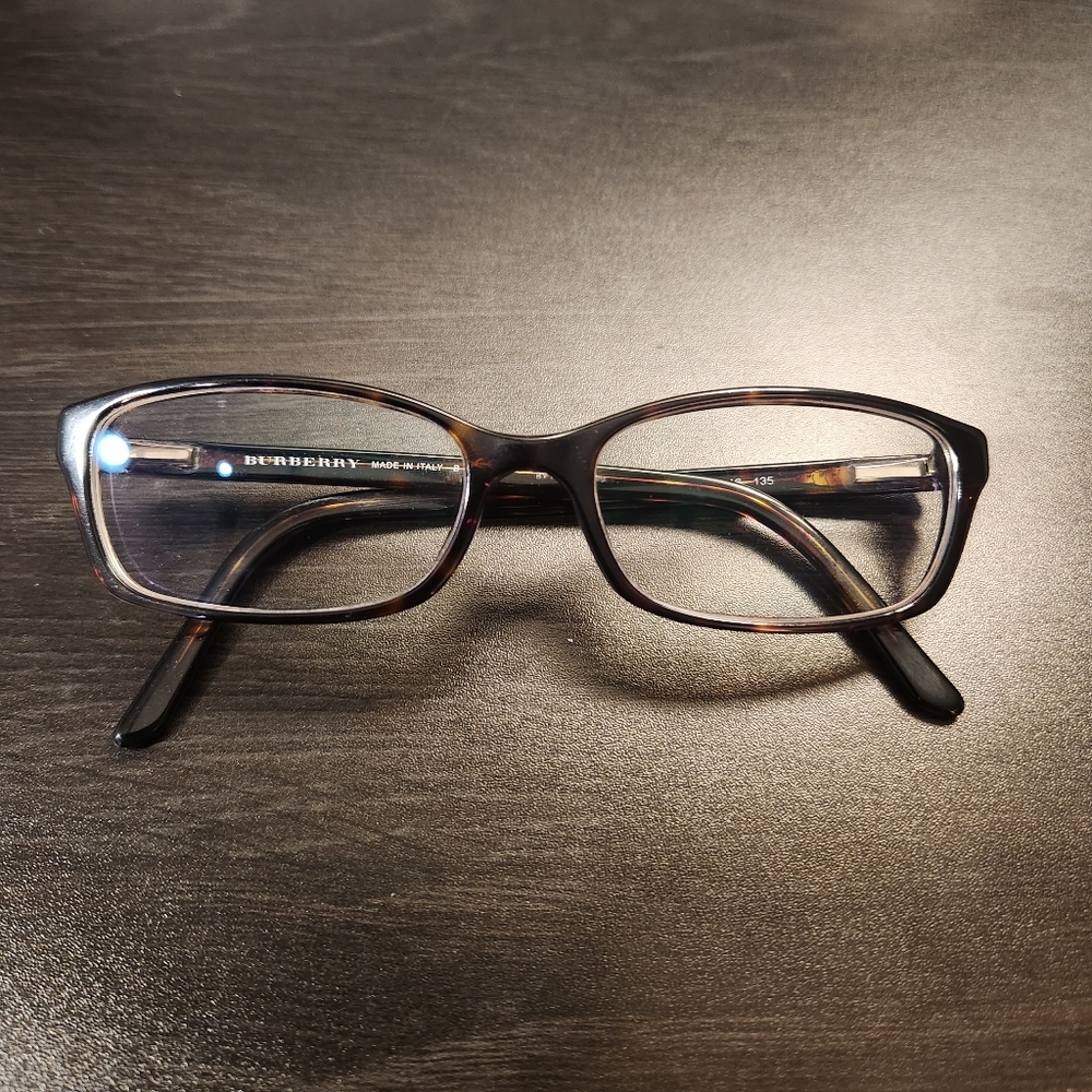 Authentic Burberry B2073 3002 Eye Glasses 53/16 135 - Picture 3 of 6